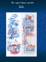 Bài: Vẽ Quê Hương