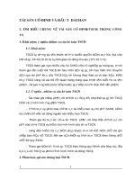 TÀI SẢN CỐ ĐỊNH VÀ ĐẦU TƯ  DÀI HẠN