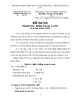 KH thanh tra