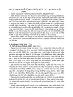 THỰC TRẠNG CHẾ ĐỘ BẢO HIỂM HƯU TRÍ  TẠI  BHXH VIỆT NAM