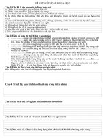 De cuong On tâp khoa hoc HKI