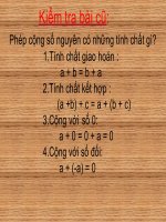 T80: T/c cơ bản của phép cộng phân số