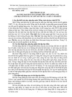 Tham luận dạy phần đọc hiểu