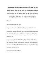 Thủ tục cấp lại Giấy phép hoạt động bến thuỷ nội địa thuộc đường thuỷ nội địa quốc gia, đường thuỷ nội địa chuyên dùng nối với đường thuỷ nội địa quốc gia trong trường hợp phân chia sáp nhập bến thuỷ nội địa