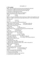 Ôn tập HKI Vật Lý 6