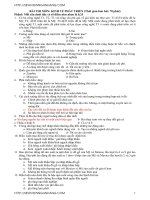 BÀI THI MÔN: KINH TẾ PHÁT TRIỂN