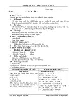 SỐ HỌC 6-TIẾT 32-LUYỆN TẬP 1