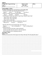 Ngân hàng ĐKT Địa 7,8,9