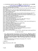 Nội dung thi chương trình rèn luyện Đội viên