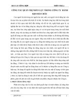 CÔNG TÁC QUẢN TRỊ NHÂN LỰC TRONG CÔNG TY  BÁNH KẸO HẢI CHÂU