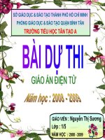 Con mèo - TNXH lớp 1