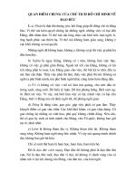 QUan điểm chung về Đạo Đức