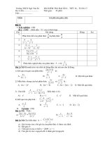 DE KIEM TRA DAI SO 8 - TIÊT36 (CUC HAY CO MA TRAN)