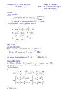 đề kiểm tra và HDC GT 11 C1