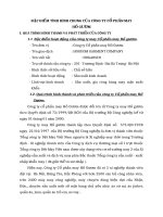 ĐẶC ĐIỂM TÌNH HÌNH CHUNG CỦA CÔNG TY CỔ PHẦN MAY                                                                                     HỒ GƯƠM