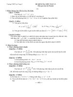 Đề thi thử HK1-Toán 12