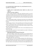 CÁC GIẢI PHÁP HOÀN THIỆN CÔNG TÁC LẬP KẾ HOẠCH SẢN XUẤT TẠI CÔNG TY CỔ PHẦN 26