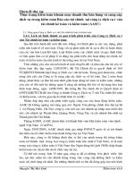 Thực trạng kiểm toán khoản mục doanh thu bán hàng và cung cấp dịch vụ trong kiểm toán Báo cáo tài chính  tại công ty dịch vụ tư vấn tài chính kế toán và kiểm toán (AASC)