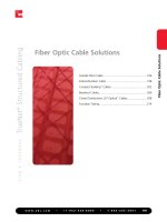 Fiber Optic Cable Solutions