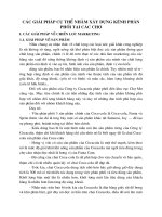 Các giải pháp cụ thể nhằm xây dựng kênh phân phối tại các chợ