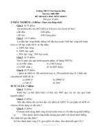 Đề KSCLSinh 9 HK I (2006-2007)