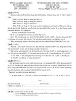 Đề thi HSG hóa huyện Khoái Châu 2010