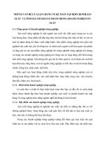 NHỮNG VẤN ĐỀ LÝ LUẬN CHUNG VỀ KẾ TOÁN TẬP HỢP CHI PHÍ SẢN XUẤT  VÀ TÍNH GIÁ THÀNH SẢN PHẨM TRONG DOANH NGHIỆP SẢN XUẤT