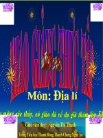 Khoa học:Công nghiệp (T1) lớp 5