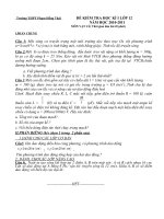 Đề kiểm tra học kì I Lí 12-Phạm Hônghf Thái