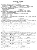 ôn tập kỳ I vật lý 10