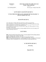 Điều lệ Hội thể thao Đại học CN Việt Nam