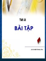 tiet 32 - BAI TAP(lop 11)