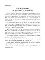 GIỚI THIỆU CHUNG VỀ NGUỒN ỔN ÁP MỘT CHIỀU