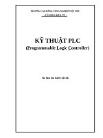 Giáo trình Kỹ thuật PLC ( Programable Logic Controller)