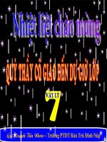 Cường độ dòng điện (Vật lí 7)