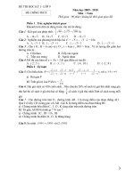 De thi Hoc ky I (2009-2010)