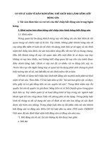 CƠ SỞ LÝ LUẬN VỀ BẢO ĐẢM BẰNG THẾ CHẤP BẢO LÃNH BẰNG BẤT ĐỘNG SẢN