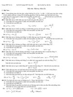 Bài Tập HHKG ( phần Khối nón - Khối trụ - Khối cầu)