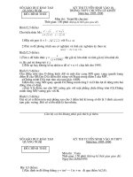 CAC DE THI VAO 10(Từ 1995- 2011)