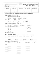 KTCKI-TOÁN -LỚP 3