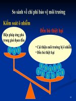 Bài giảng tập huấn nghiệp vụ môi trường