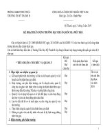 KE HOACH XAY DƯNG TRUONG CHUAN