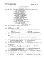 Trắc nghiệm Ngữ văn 9