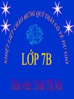 TIẾT 77 : TỤC NGỮ VỀ CON NGƯỜI VÀ XÃ HỘI