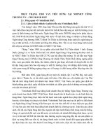 THỰC TRẠNG CHO VAY TIÊU DÙNG TẠI NHTMCP CÔNG THƯƠNG VN