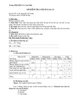 Tiết 27: Đề KT GDCD lớp 8