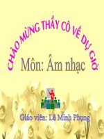 Ôn tập bài hát Chúc mừng
