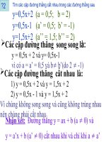 hai duong thang // va vuong goc ?2