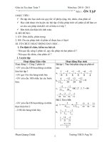 giáo án tự chọn toán lớp 7