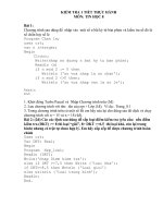 Kiem tra 1 tiet (TH)